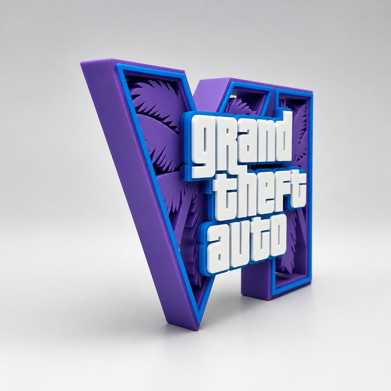 GTA 6 Acrylic Display Stand – Premium Gaming Desk Collectible