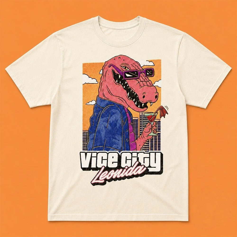 GTA VI Leonida Alligator Graphic T-Shirt