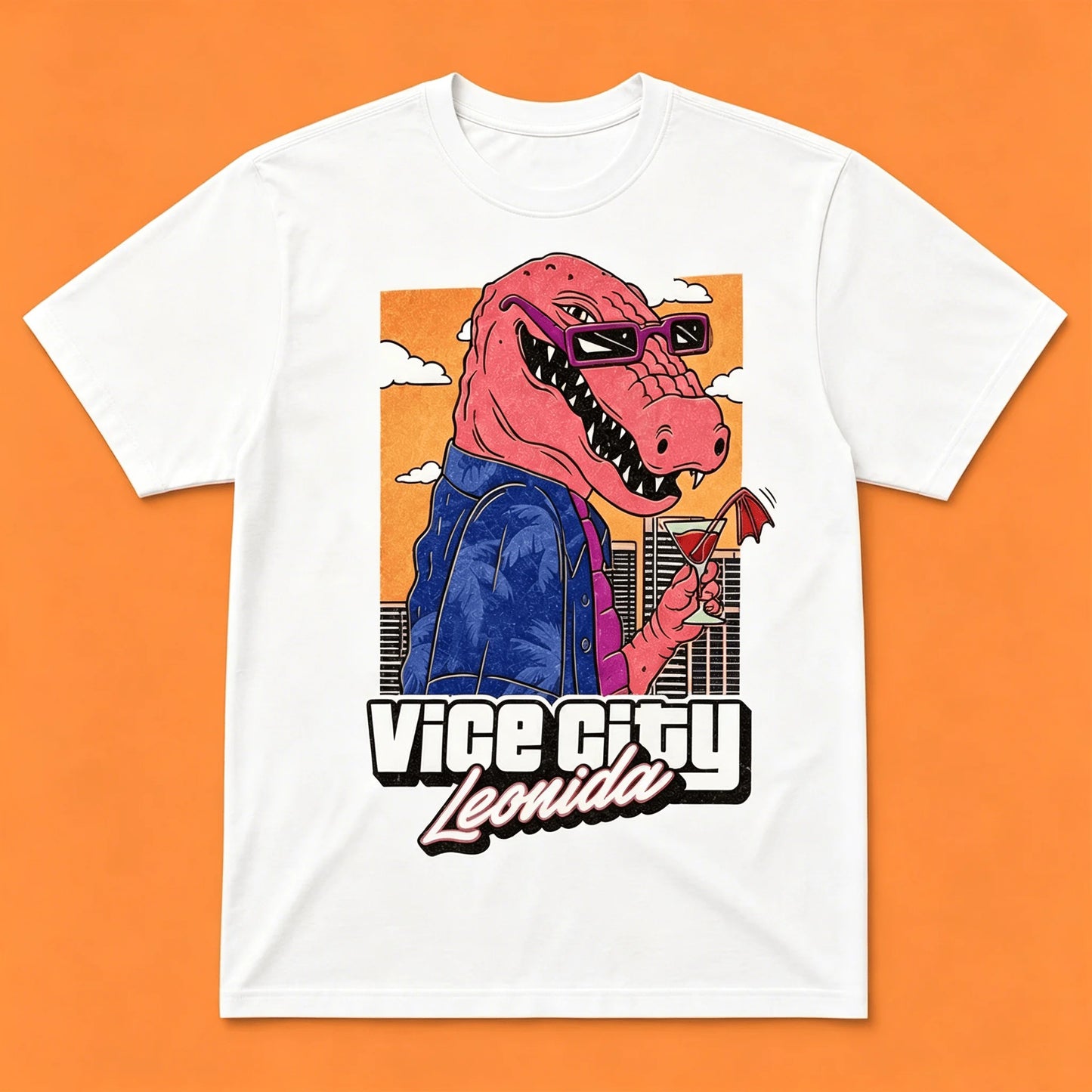GTA VI Leonida Alligator Graphic T-Shirt
