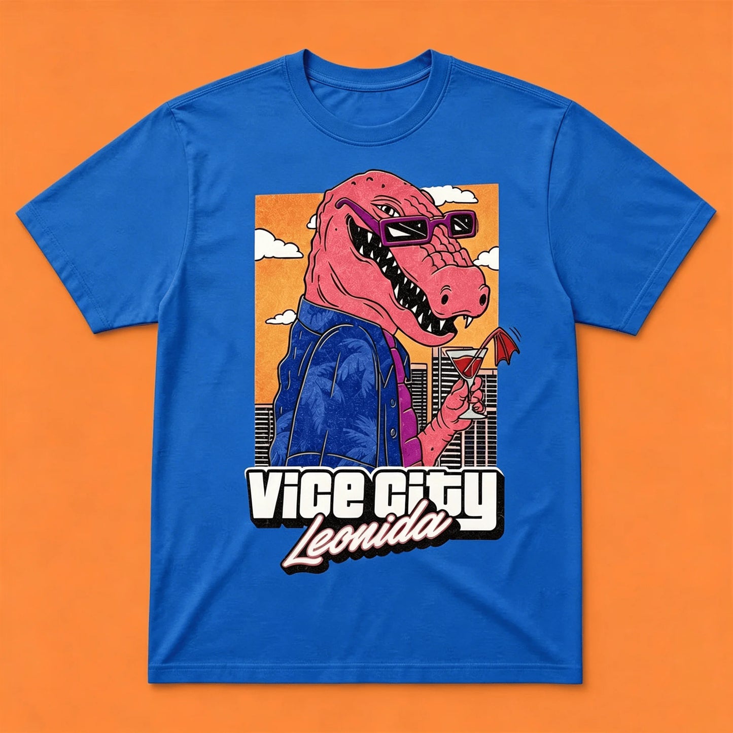 GTA VI Leonida Alligator Graphic T-Shirt