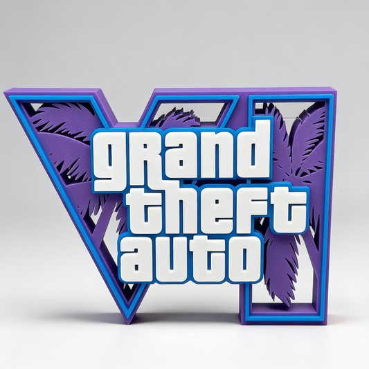 GTA 6 Acrylic Display Stand – Premium Gaming Desk Collectible